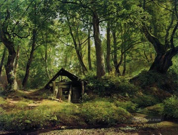 Bosque Painting - Día soleado Merikyul 1894 paisaje clásico bosque Ivan Ivanovich